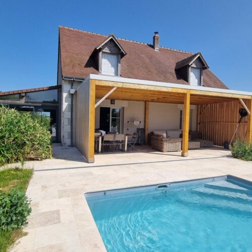 Maison familiale avec pisicine